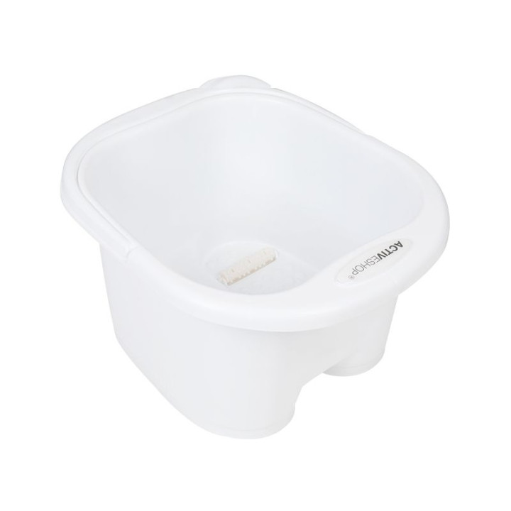 Tabuleiro de pedicure com rolos brancos ACTIVESHOP