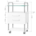 Biały 6052 asystent podiatry