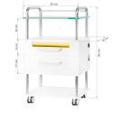 Assistant podologue 6052T blanc