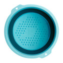 Blue foldable pedicure tray