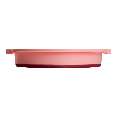 Bandeja cor-de-rosa dobrável para pedicure