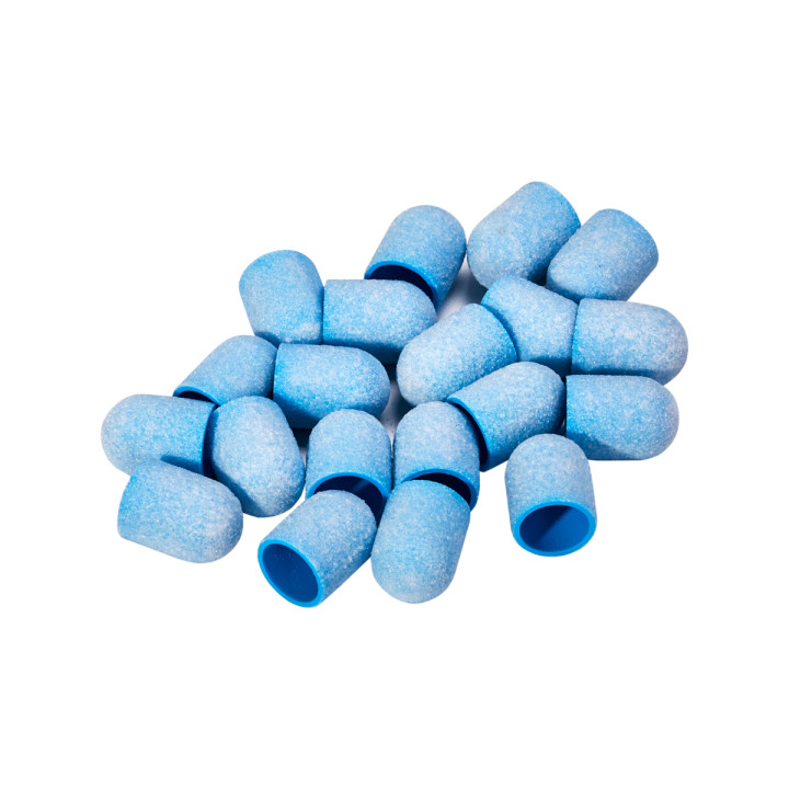 Schleifkappe EXO blaue Medium 10mm /150 20 Stück Med Deckel