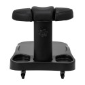 Chariot de bac de douche AZZURRO noir