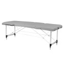 Balance Hopfällbar aluminiummassagebord 3 grå segment