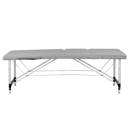 Balance Foldable Aluminum Massage Table 3 Segments Gray