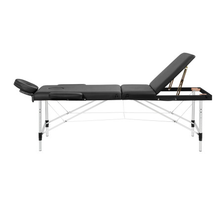 Balance Aluminium-Faltmassagetisch 3 schwarzen Segmenten