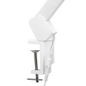 Biela dielenská LED lampa ELEGANTE