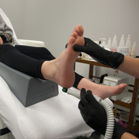 Activ Podo apoio para pés preto para pedicura