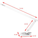 Candeeiro de mesa LED Slim branco