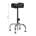 Pedicurefodstøtte AM-5012C sort