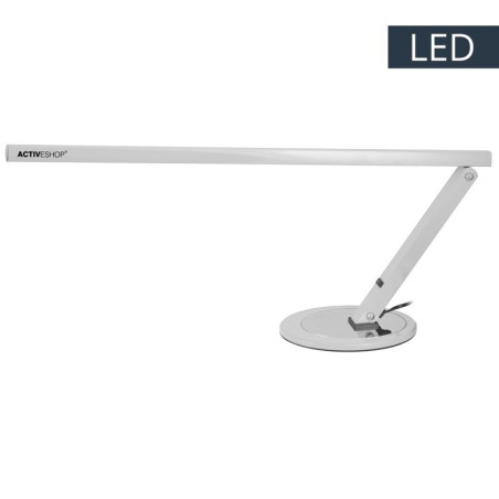 Slim aluminiumskrivbordslampa med LED
