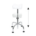 Podnóżek do pedicure AM-5012C biały