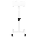 White pedicure footrest 117