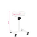 Apoio para os pés para pedicure 117 branco