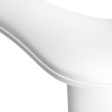 MOMO White Croissant manicure armrest