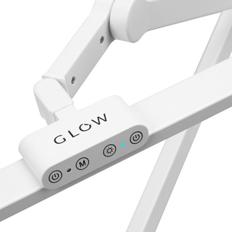 Lampe de manucure GLOW L03 à poser sur table, blanche