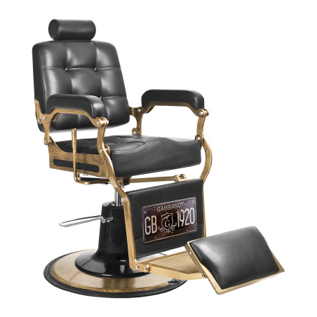 Barberstuhl GABBIANO Boss Schwarz