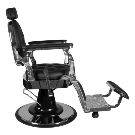GABBIANO Giulio Silver Friseurstuhl schwarz