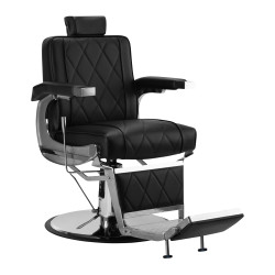 Sillón de barbero HAIR SYSTEM BM88066 negro
