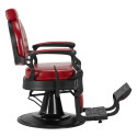 Chaise de barbier GABBIANO President Red