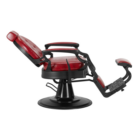 Chaise de barbier GABBIANO President Red