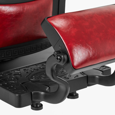 Scaun de frizerie GABBIANO President Red