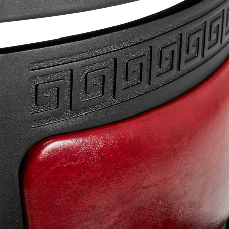 Kappersstoel GABBIANO President Red