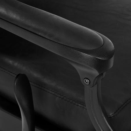 Fotel barberski GABBIANO President Black