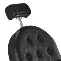 Barberstol GABBIANO President Black