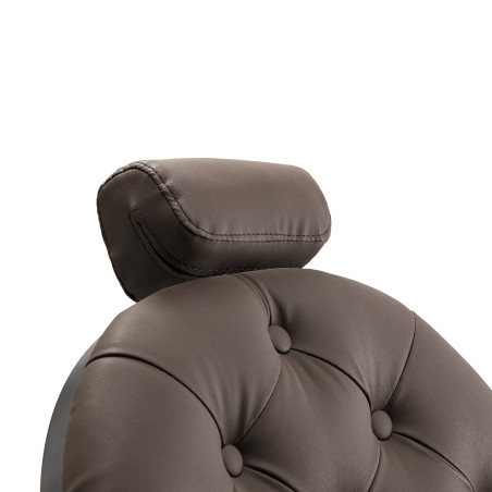Fauteuil de barbier GABBIANO Niccolo marron