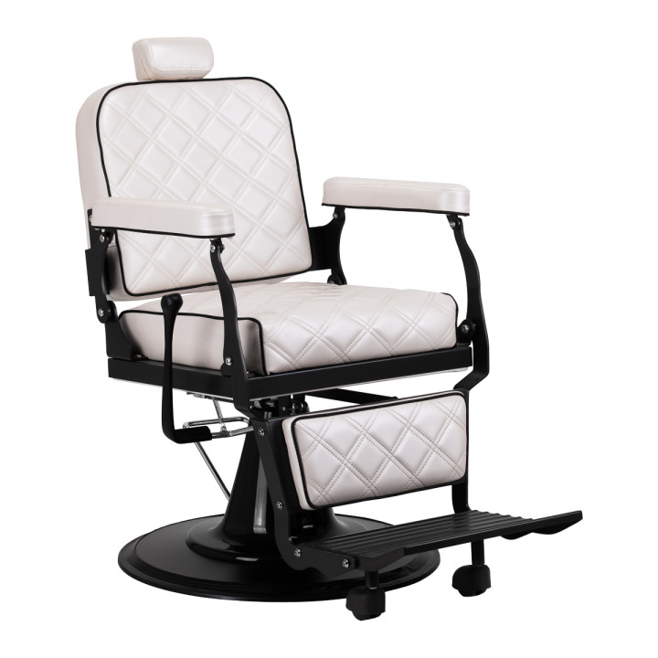 Fauteuil de barbier Carlos extra Pearl