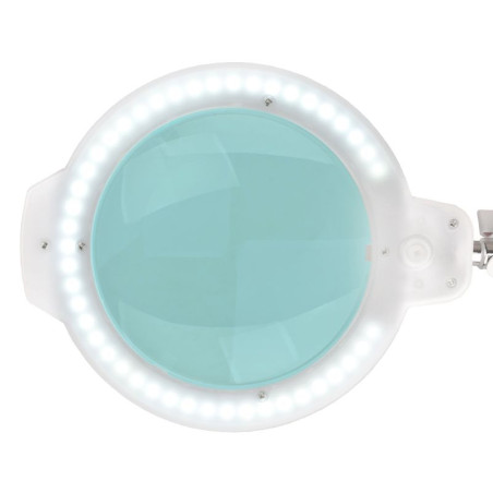 Lâmpada LED com lupa GLOW Moonlight 8013/6” branca de mesa