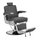 Barberstol HAIR SYSTEM BM88066 grå