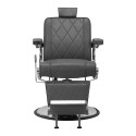 Fauteuil de barbier HAIR SYSTEM BM88066 gris
