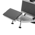 Barberstol HAIR SYSTEM BM88066 grå