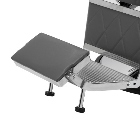 Barberstol HAIR SYSTEM BM88066 grå