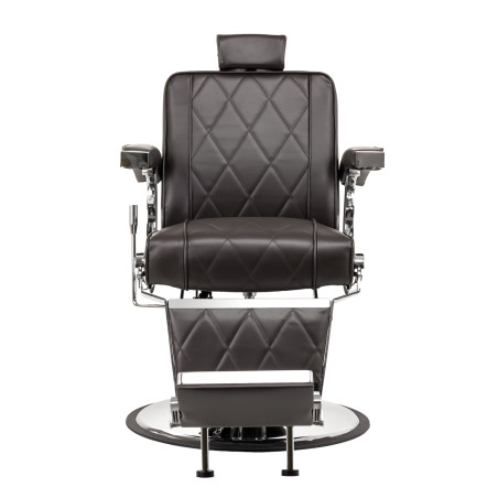Holičské kreslo HAIR SYSTEM BM88066 hnedé