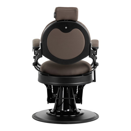 Fauteuil de barbier sans boutons GABBIANO Niccolò marron