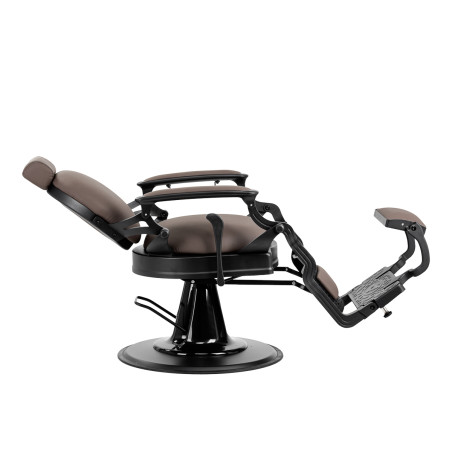 Fauteuil de barbier sans boutons GABBIANO Niccolò marron