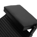 Fauteuil de barbier GABBIANO Bruno avec structure noire, noir