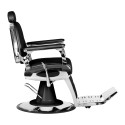 GABBIANO Friseurstuhl Francesco Chrom Schwarz