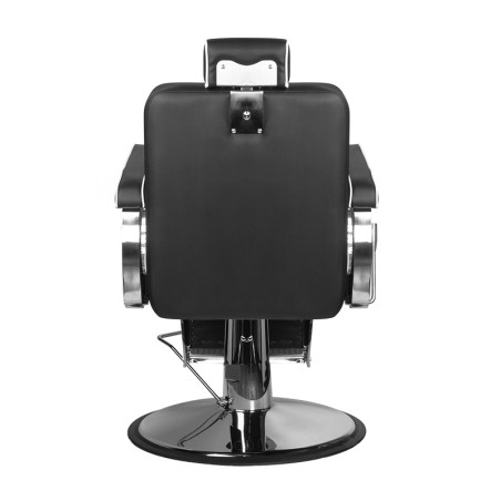 GABBIANO fauteuil de barbier Paulo noir