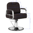 Barberstol GABBIANO Rufo brun