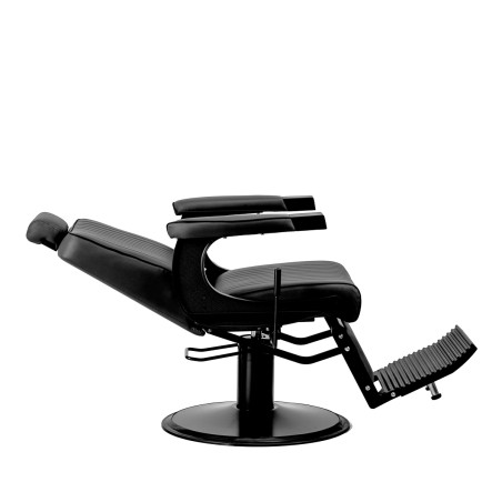 GABBIANO Visionerio barberstol, sort med sort stel