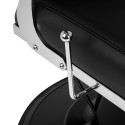 GABBIANO Sillón de barbero Elias Negro