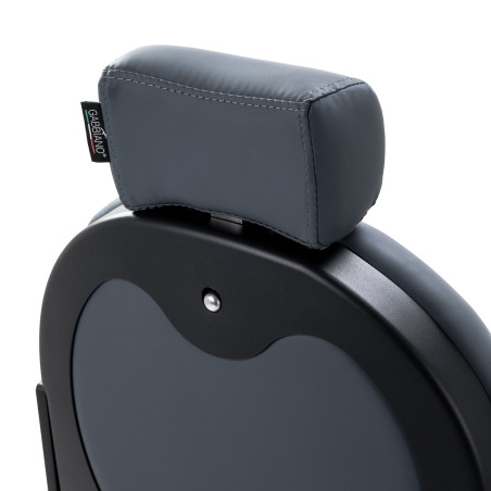 GABBIANO fauteuil de barbier Niccolò graphite sans boutons