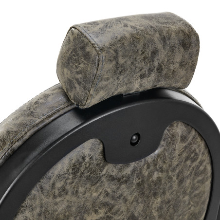 Fauteuil de barbier GABBIANO President Old Leather Verde