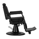 Barberstol Carlos extra Black