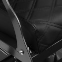 Silla de barbero Carlos extra Black