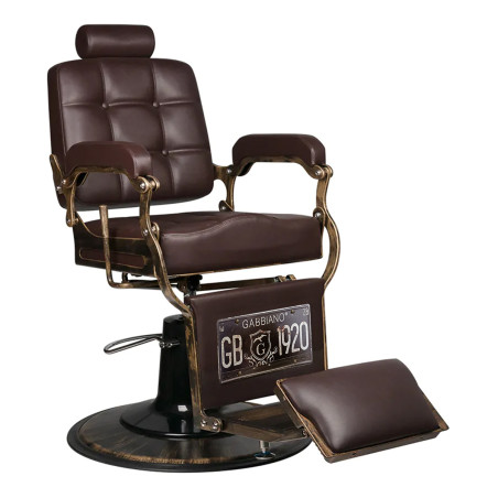 GABBIANO Boss brown barber chair